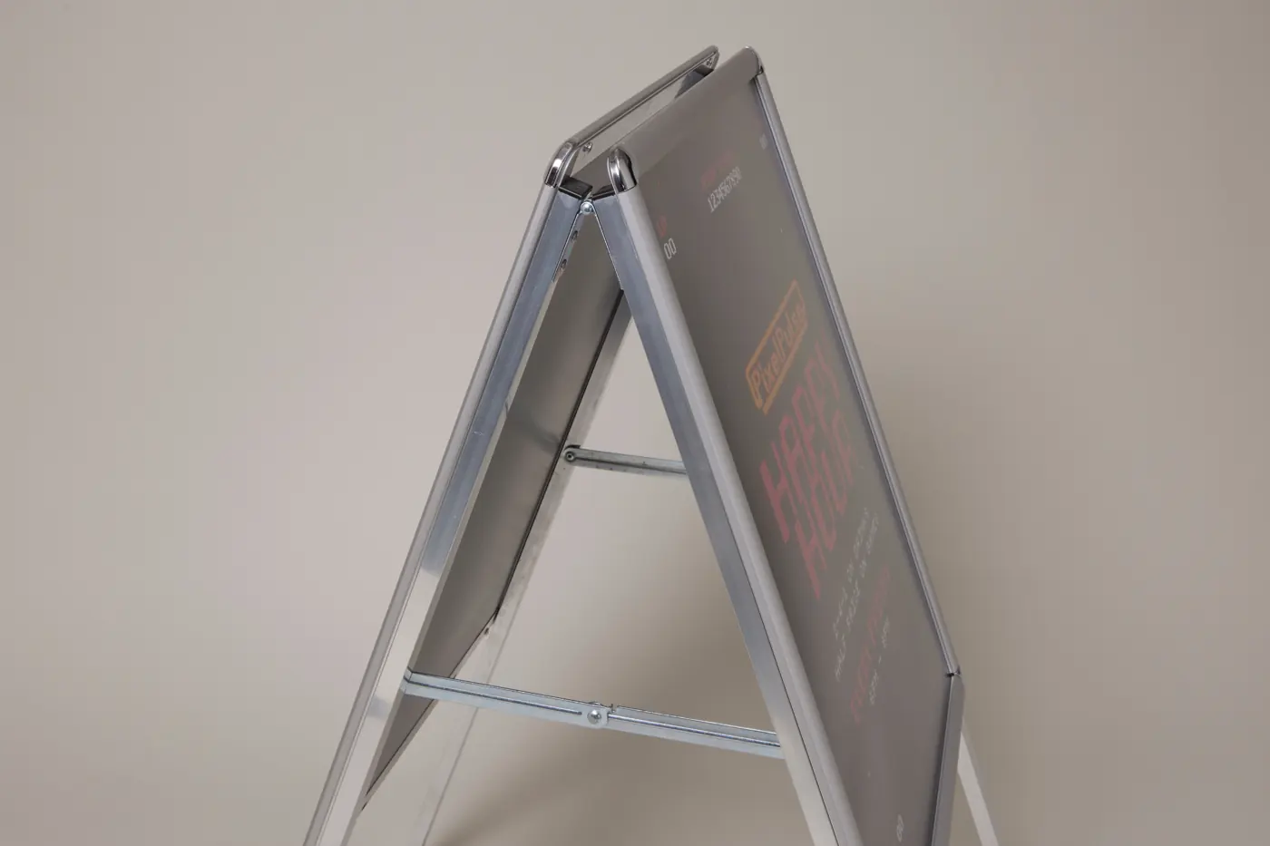 A-Frame Signs, view 5 – printed by Buzz Media