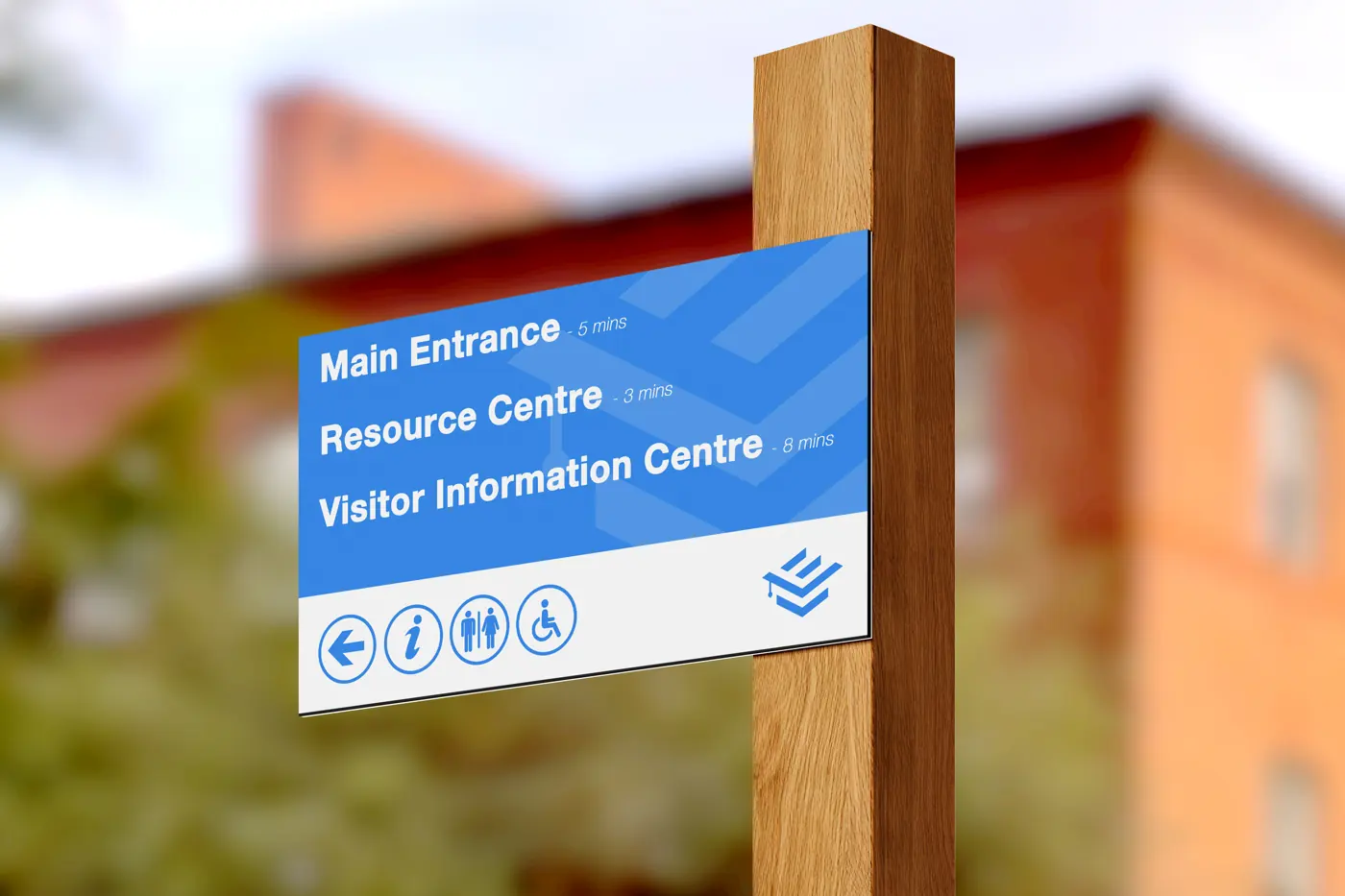 Aluminium Composite Signs, view 3 – printed by Buzz Media