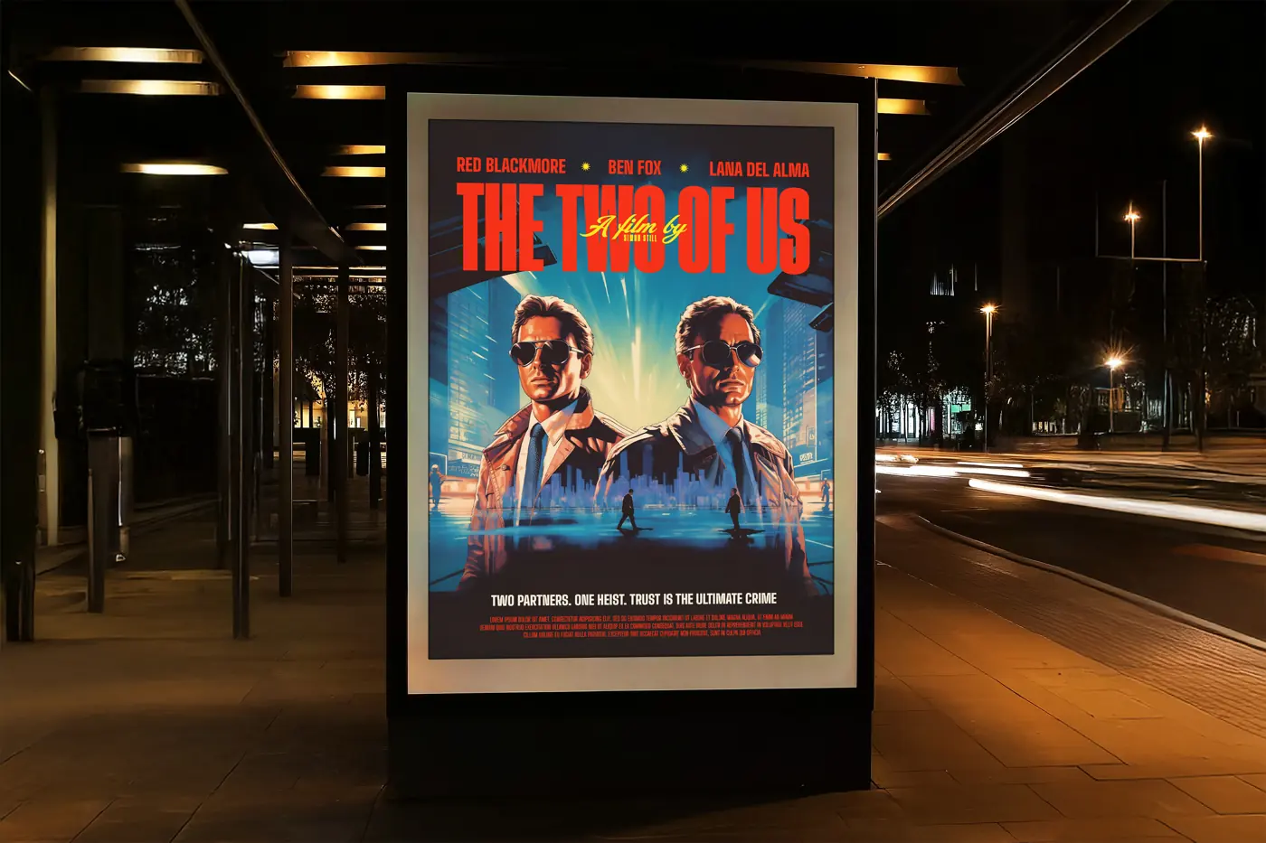 Backlit Posters, view 2 – printed by Buzz Media