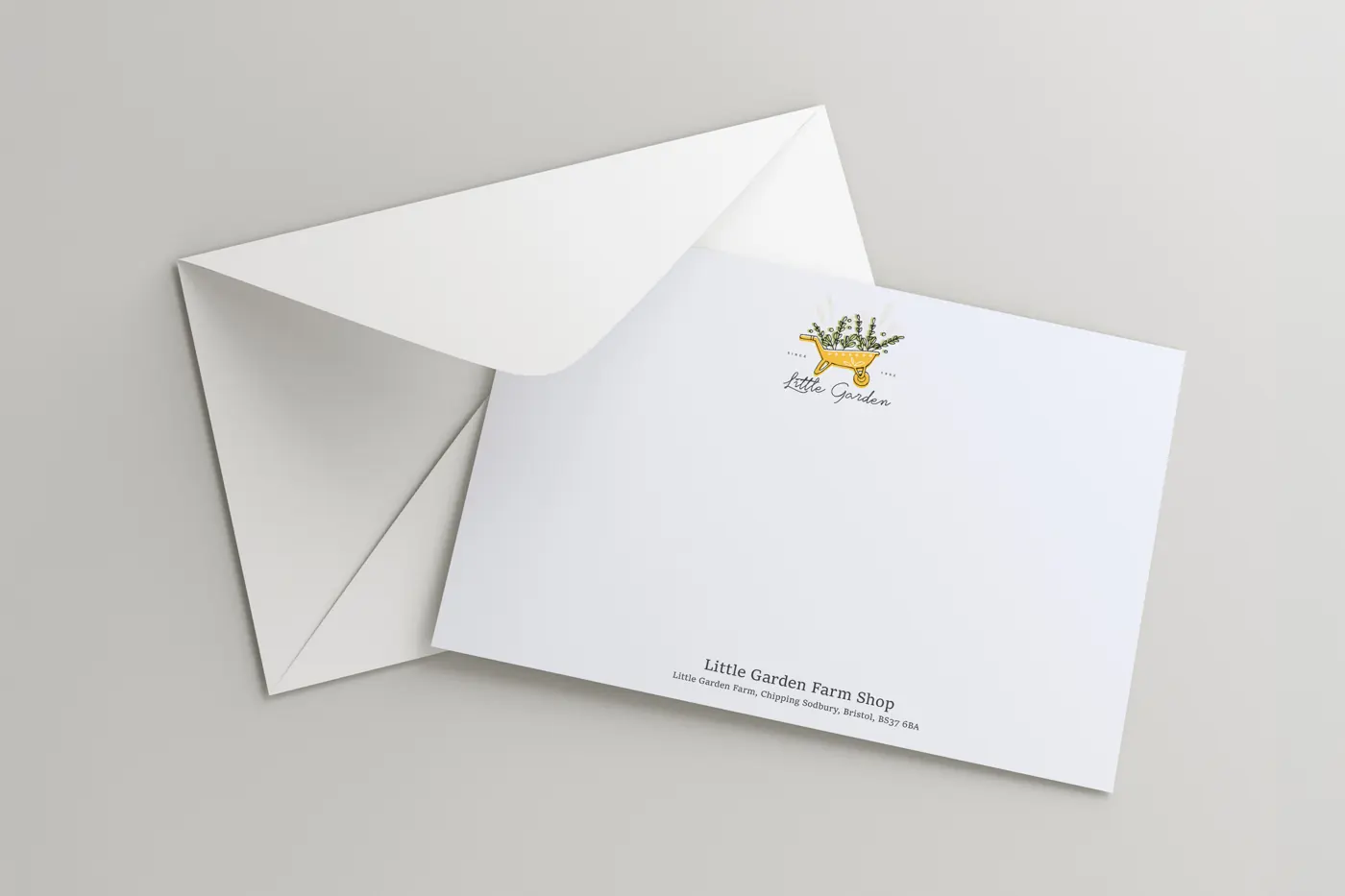Correspondence Cards, view 3 – printed by Buzz Media