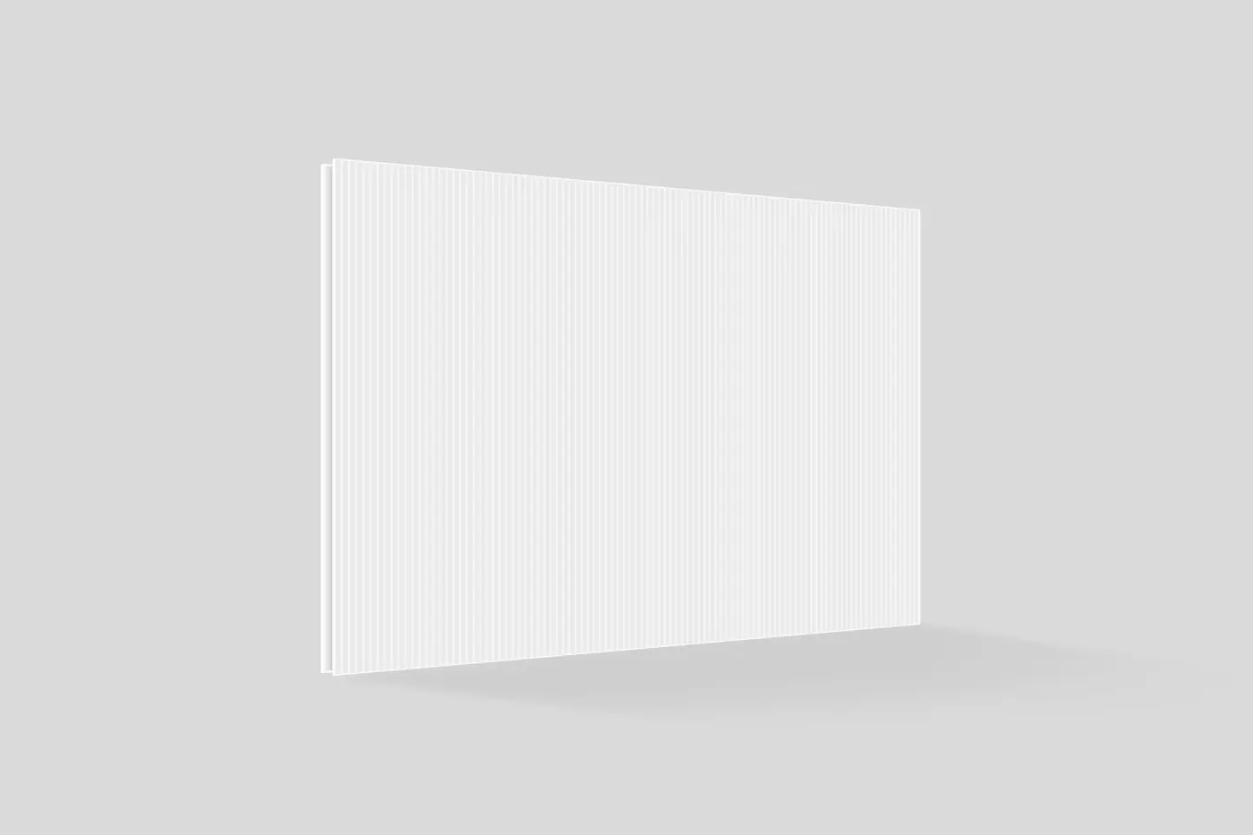 Correx Signs, blank board – printed by Buzz Media