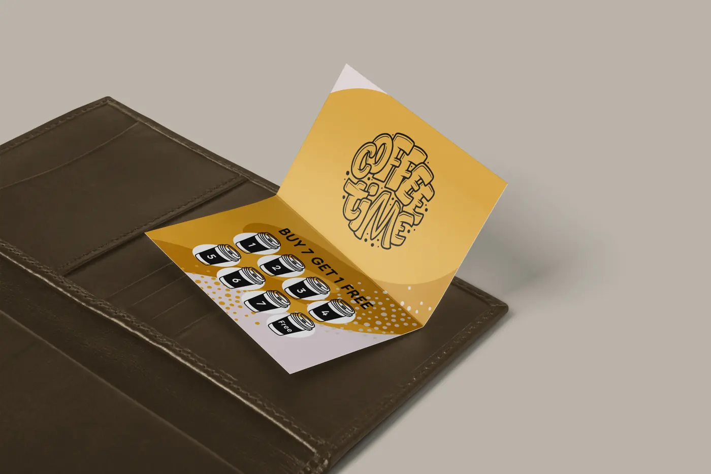 Folded Business Cards – printed by Buzz Media
