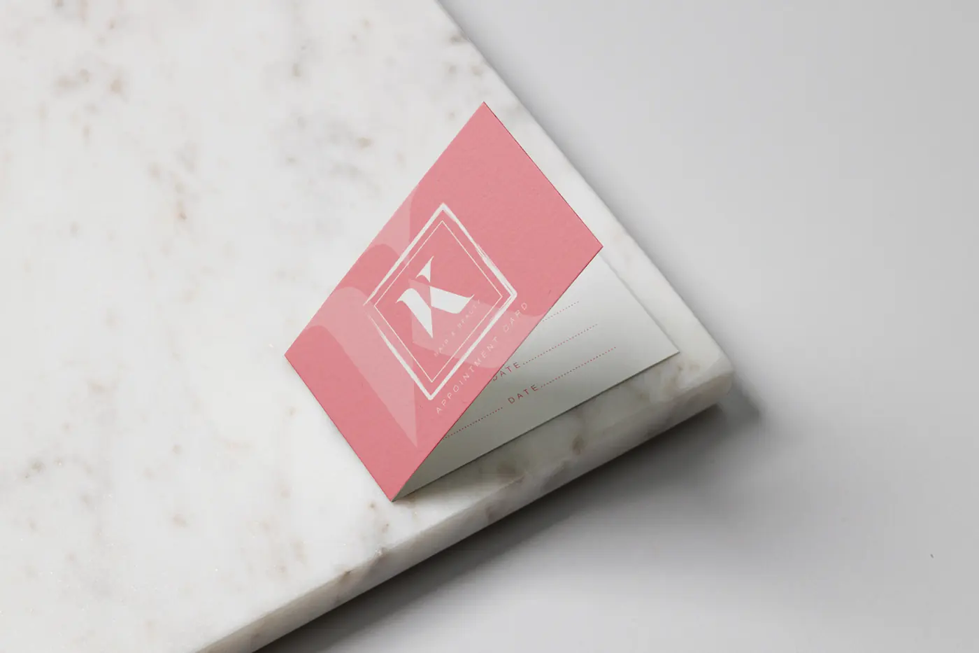 Folded Business Cards, view 2 – printed by Buzz Media