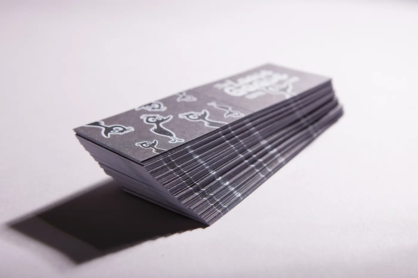 Folded Business Cards, view 3 – printed by Buzz Media
