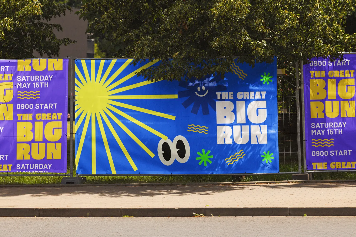 Heras Fence Covers – printed by Buzz Media