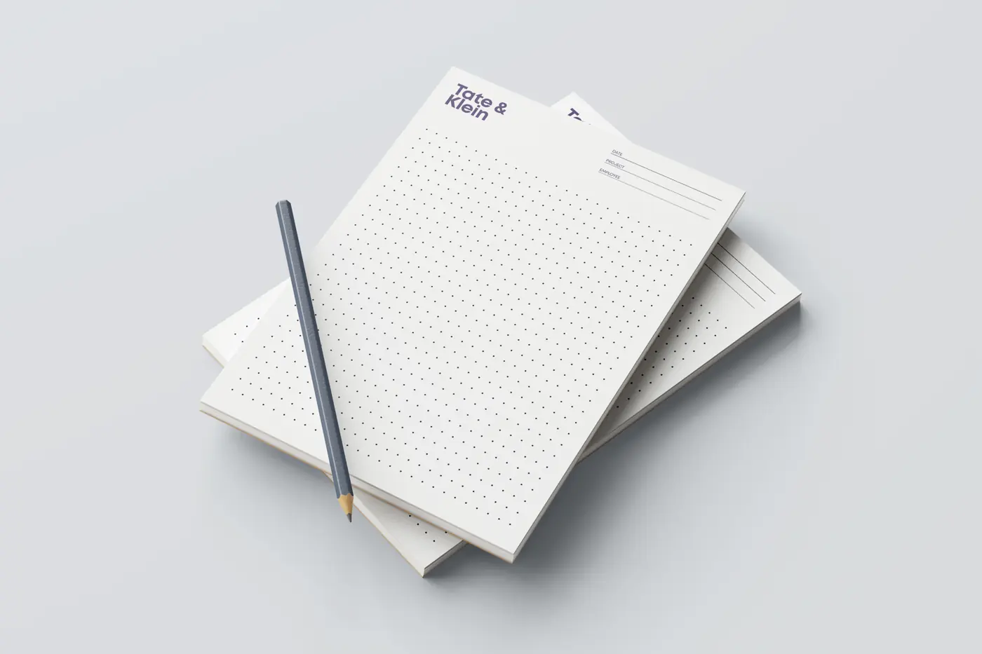 Notepads, view 2 – printed by Buzz Media