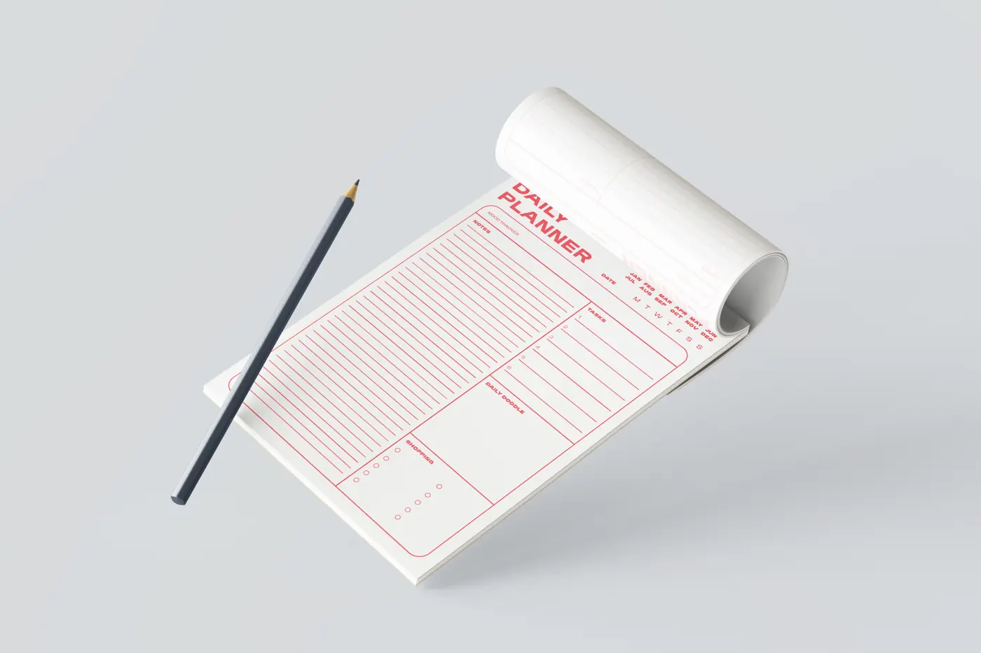 Notepads, view 3 – printed by Buzz Media