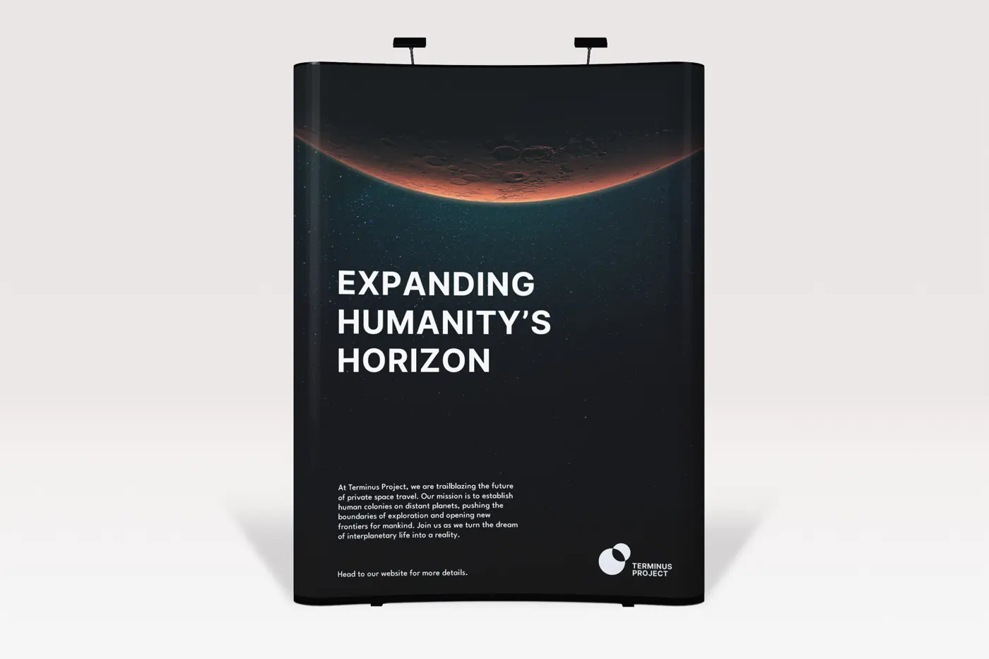 Pop-Up Displays, view 2 – printed by Buzz Media