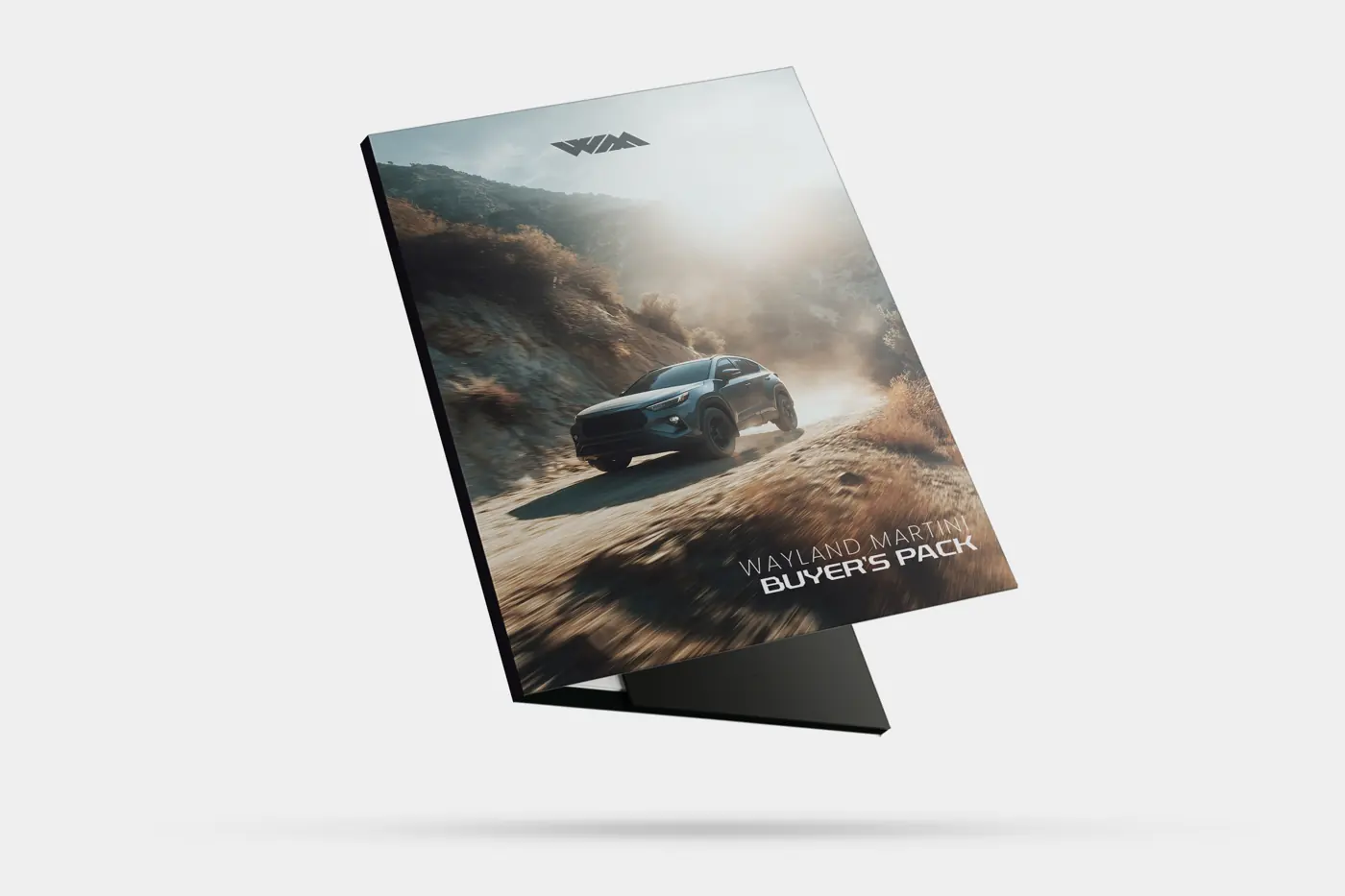 Presentation Folders, interlocking, view 3 – printed by Buzz Media