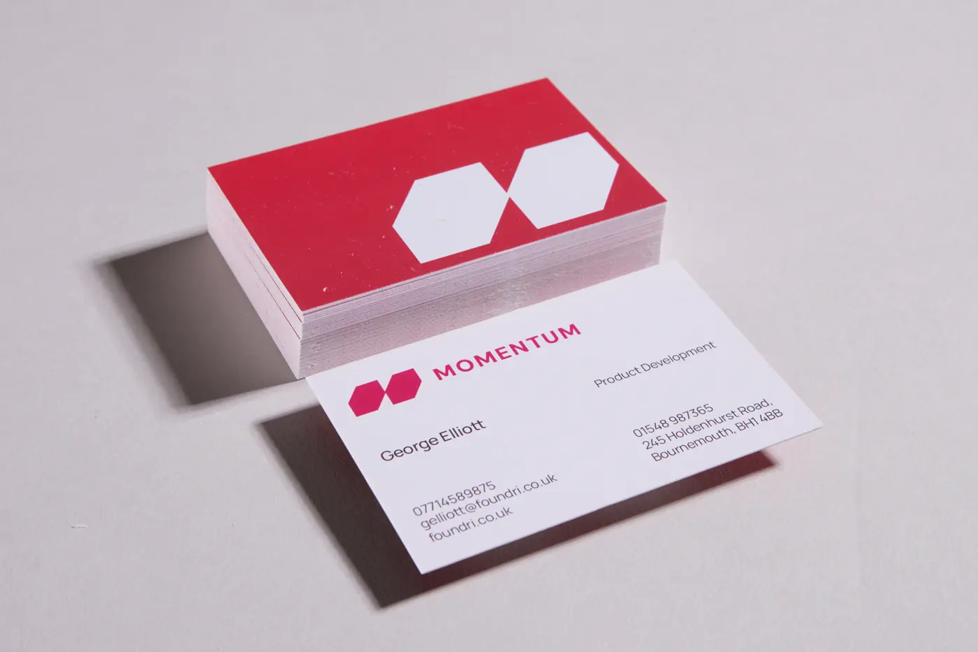 Standard Business Cards, view 4 – printed by Buzz Media