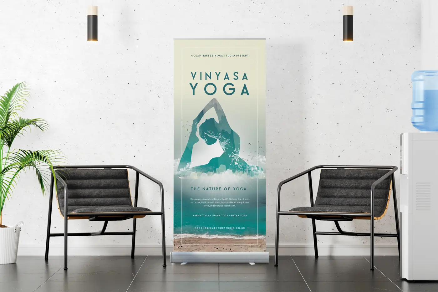 Standard Roller Banners printed by Buzz Media