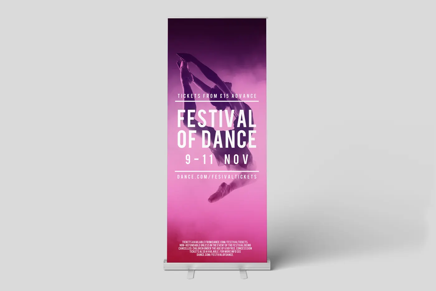 Standard Roller Banners, view 3 – printed by Buzz Media