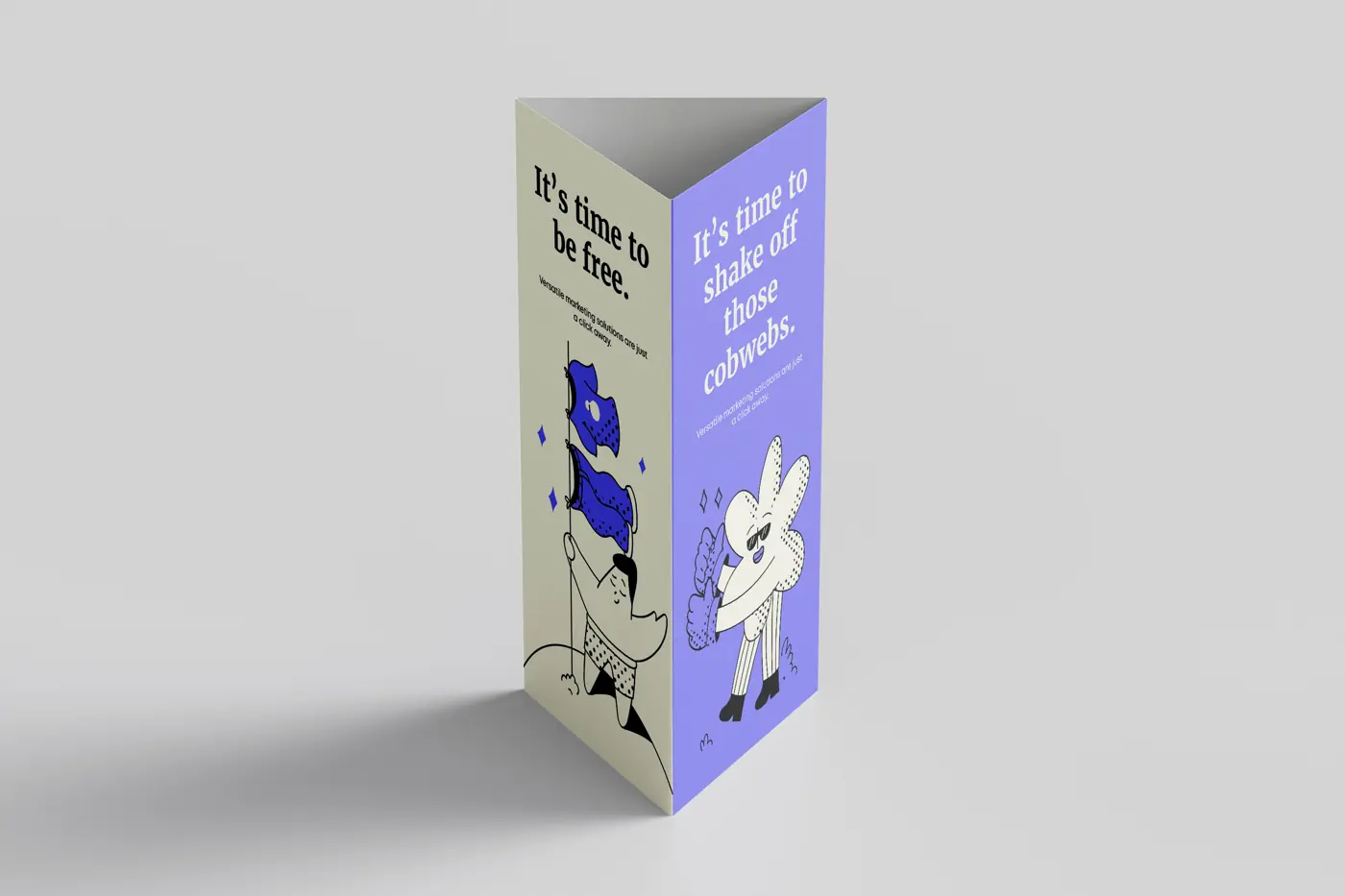 Table Talkers, view 6 – printed by Buzz Media