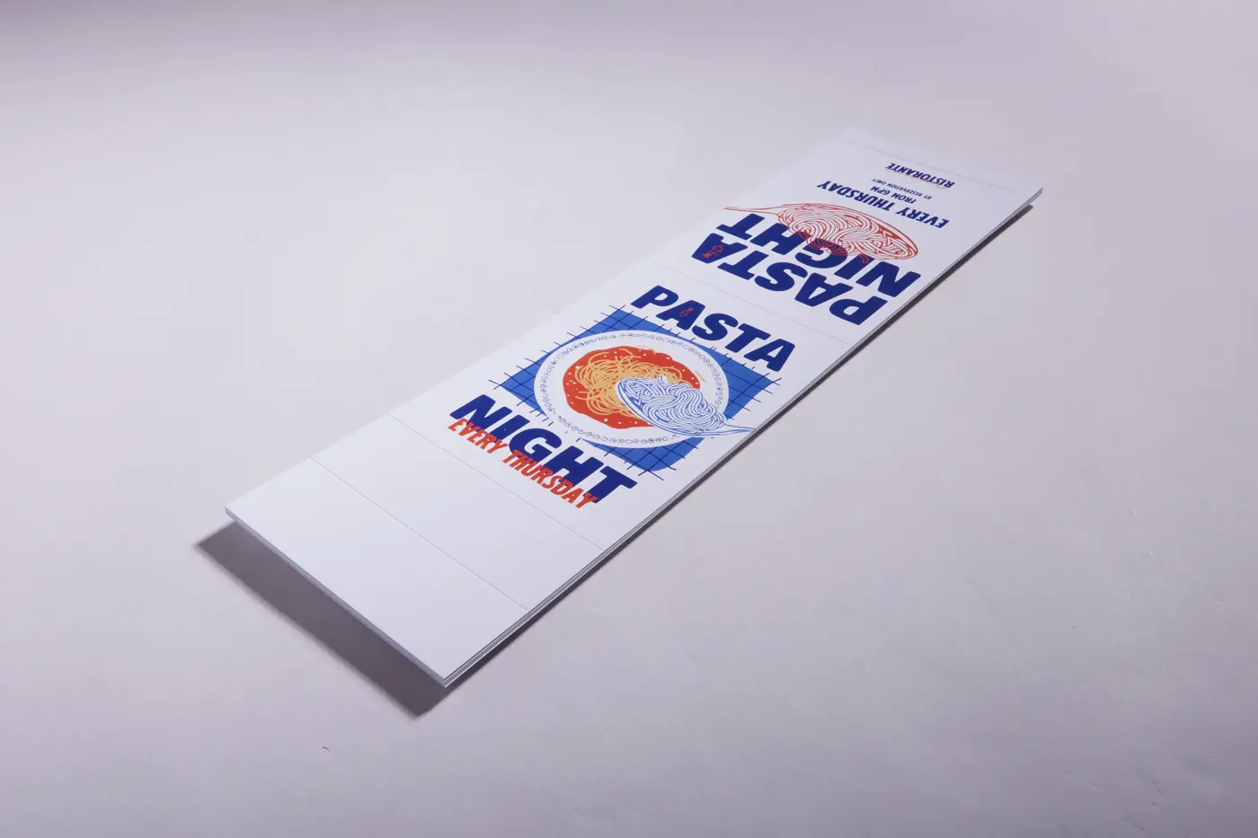 Tent Cards, view 3 – printed by Buzz Media