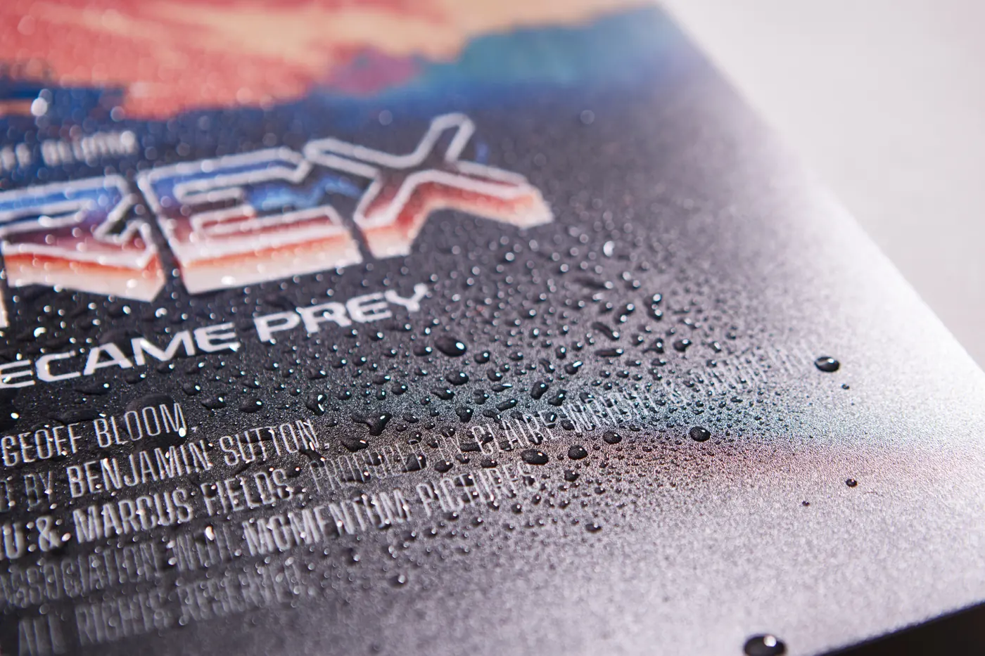 Waterproof Posters, view 2 – printed by Buzz Media
