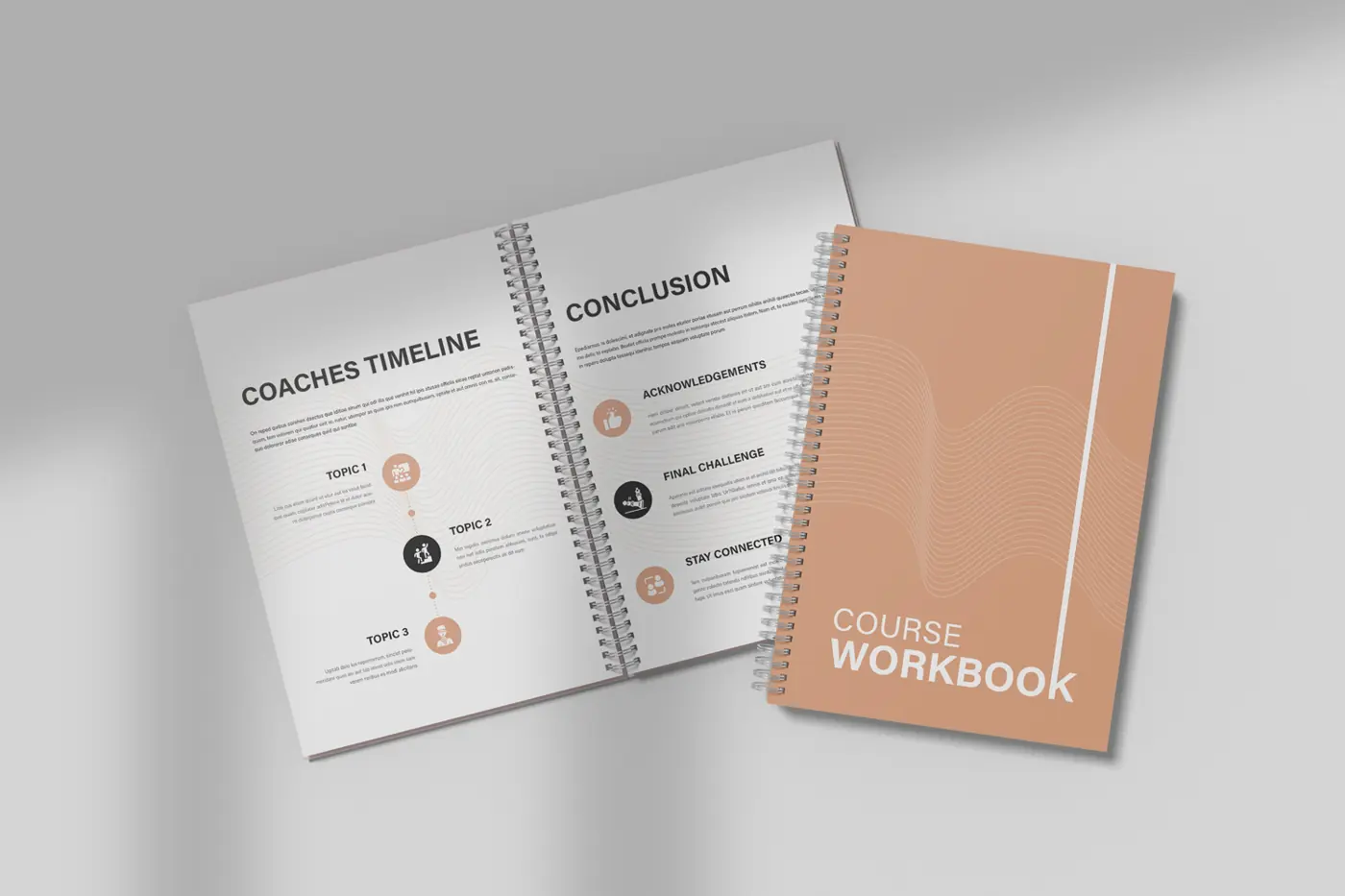 Wiro Bound Booklets, view 2 – printed by Buzz Media